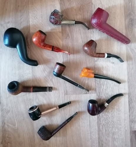 Konvolut tabak pfeifen - konvolut, pfeifen+boxen