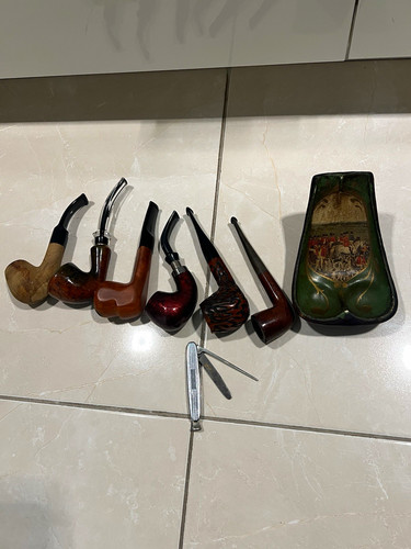 Konvolut tabakpfeifen set mit - konvolut,
