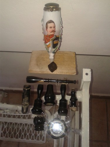 Pfeifenkopf porzellan kaiser - pfeifenkopf,