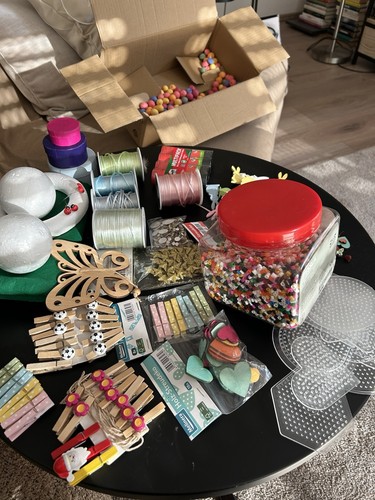 Konvolut paket bastelmaterial - paket,